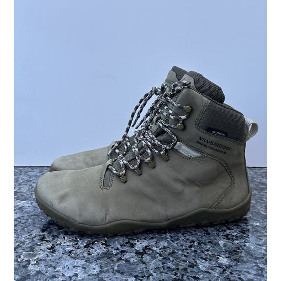 Vivobarefoot Tracker / FirmGround - Green Boots Mens Size EU 46 Stained main image 5